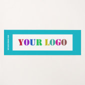 あなたのビジネスロゴヨガマットカスタム文字と色 ヨガマット (正面(横))