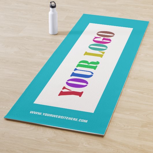 あなたのビジネスロゴヨガマットカスタム文字と色 ヨガマット (インサイチュ)