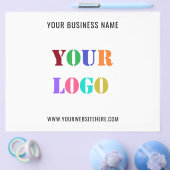 あなたのビジネスロゴ文字プロモーションフライヤーテンプレート チラシ (シングル)