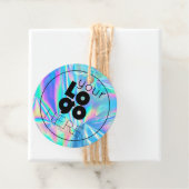 あなたのビジネスロゴ虹色ホログラフィつるックラベル フェイバータグ (インサイチュ)