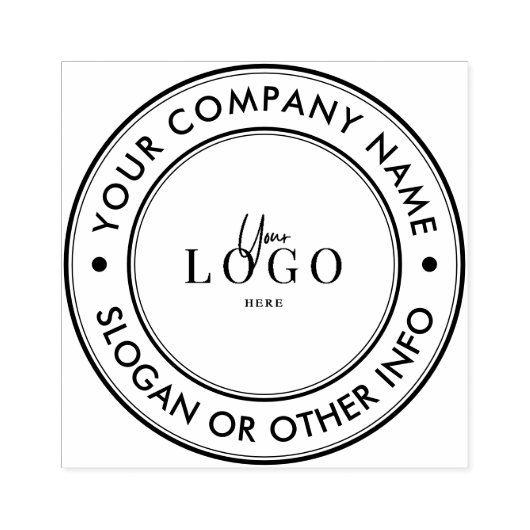 あなたのビジネスロゴ カスタムゴムスタンプを作成しよう... ラバースタンプ (インプリント)