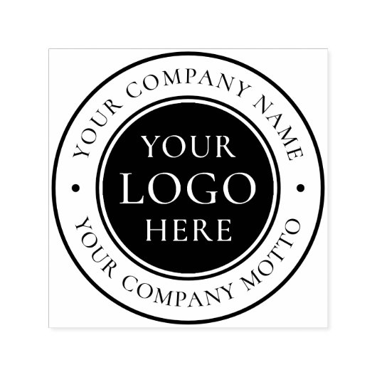 あなたのビジネスロゴ!独自ののカスタム作成 セルフインキングスタンプ (デザイン)