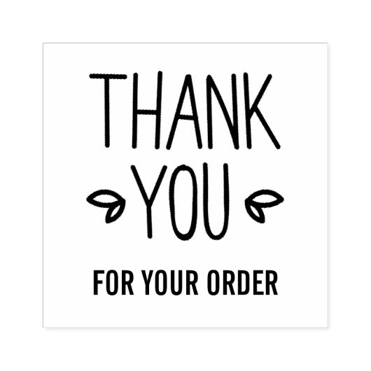 あなたのビジネス感謝していの美しい脚本 ラバースタンプ (インプリント)