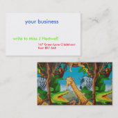 あなたのビジネス、167グリーンレーンChislehurstケント… 名刺 (正面/裏面)