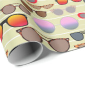 あなたのビーチのパーティーのギフトのためのサングラス ラッピングペーパー (ロールコーナー)