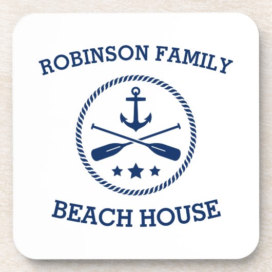 あなたのビーチハウスファミリーネームいかりオーズスターズ コースター (正面)