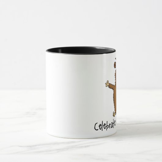 あなたのビーバーのマグを祝って下さい マグカップ (中央)