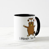 あなたのビーバーのマグを祝って下さい マグカップ (正面右)