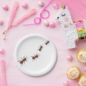 あなたのピクニックで赤いアリ ペーパープレート (パーティー)