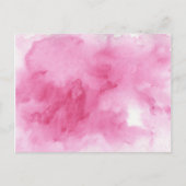 あなたのピンクの水の色の背景 ポストカード (正面)