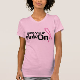 あなたのピンクをの得て下さい(タンク前部ただ) Tシャツ