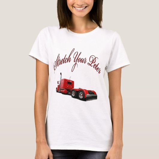 あなたのピーターを伸ばして下さい Tシャツ (正面)