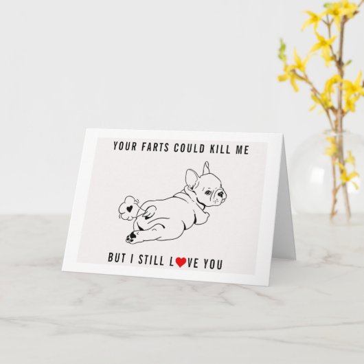 あなたのファルトは私を殺すことができる – バレンタインのカード カード (黄色い花)