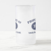 あなたのファンタジーのチームの特性 フロストグラスビールジョッキ (中央)