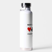 あなたのフィネスとスラムがブリッジゲームを作ることを願う ウォーターボトル (右面)