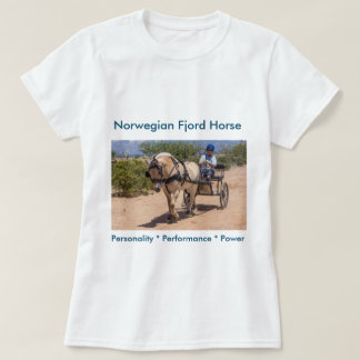 あなたのフィヨルドの馬をここに置いて下さい! Tシャツ