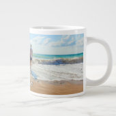 あなたのフォトコーヒーマグギフトと名前をカスタムする ジャンボコーヒーマグカップ (右)