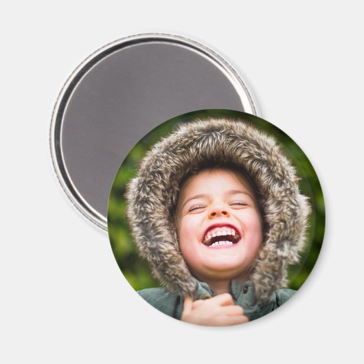 あなたのフォトラウンド冷蔵庫用マグネット マグネット (正面/裏面)