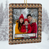 あなたのフォトレトロアールデコジャズエイジヴィンテージカラー セラミックオーナメント