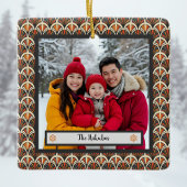 あなたのフォトレトロアールデコジャズエイジヴィンテージカラー セラミックオーナメント