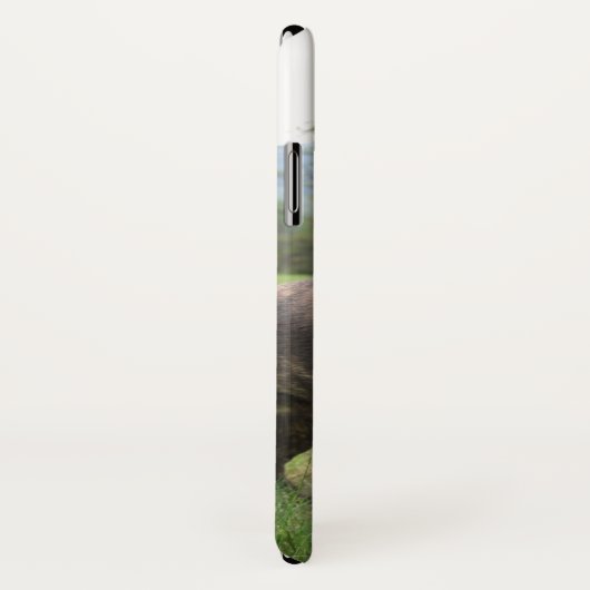 あなたのフレンチ・ブルドッグのあなた自身の写真を挿入して下さい Case-Mate iPhoneケース (裏面/右)