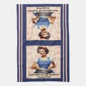 あなたのフードタオルに下剤を入れさせないで キッチンタオル (縦)