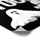あなたのブビーズおもしろい乳がんハロウィーンGiを確認 ポスター (角)