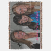 あなたのブランケットをカスタマイズ スローブランケット (正面縦)