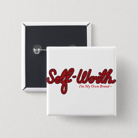 あなたのブランドの上のボタン! 缶バッジ (正面&裏面)