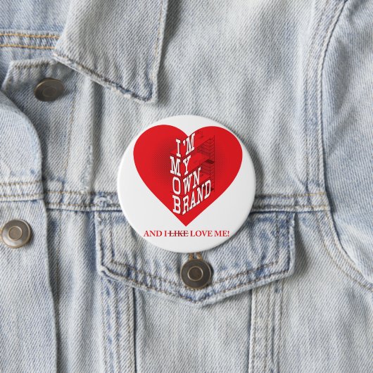 あなたのブランドの上のボタン! 缶バッジ (インサイチュ)