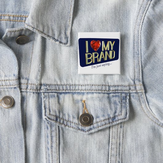 あなたのブランドの上のボタン! 缶バッジ (インサイチュ)