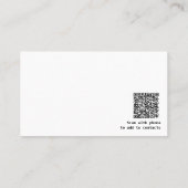 あなたのブランド青い車の名刺 名刺 (裏面)