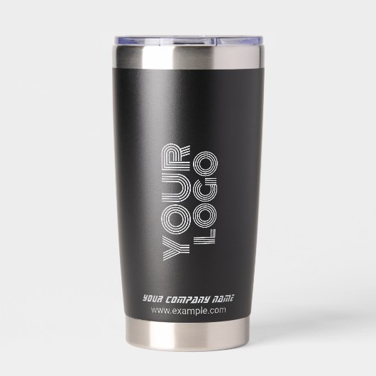 あなたのブランド、あなたのアイデンティティ：あなたの会社の形作り 保温保冷タンブラー (正面)