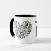 あなたのブルドッグからバレンタフランスのイン マグカップ (正面左)