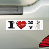 あなたのプライドを示して下さい バンパーステッカー (車上)