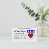 あなたのプライドを示して下さい! 一族のダグラスの名刺! … 名刺 (スタンド正面)