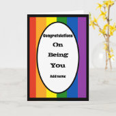 あなたのプライドカード カード (黄色い花)