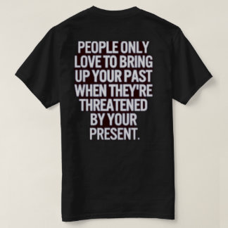 あなたのプレゼントTシャツで脅かす Tシャツ