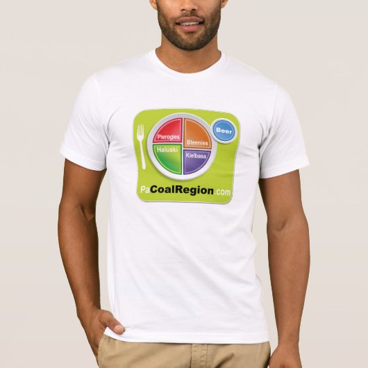 あなたのプレートに何がありますか。 - PaCoalRegion.com Tシャツ (正面)