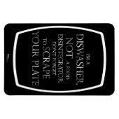 あなたのプレートを削る(食洗機) マグネット (横)