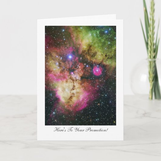 あなたのプロモーションの星の子供部屋のお祝い カード (正面)