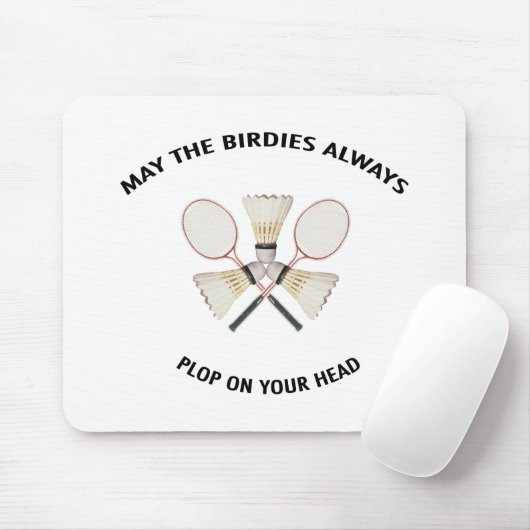 あなたのヘッドバドミントンのポトン マウスパッド (マウス)