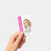 あなたのヘルスケアカンパニーのロゴ写真 バッジ (手持ち)