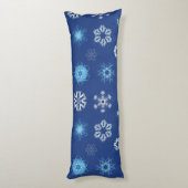 あなたのベッドのクリスマスの雪 ボディピロー (裏面 (縦))