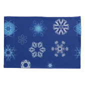 あなたのベッドのクリスマスの雪 枕カバー (裏面)