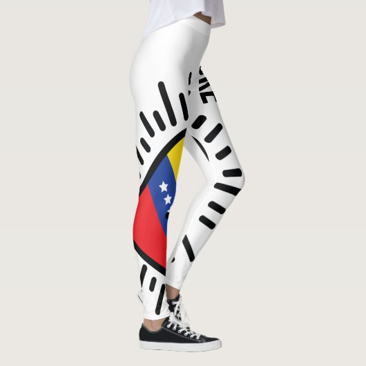 あなたのベネズエラのハートの歩行 レギンス (右)