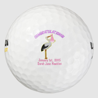 あなたのベビーの誕生上 – Golf Ball Keepsake ゴルフボール