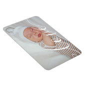 あなたのベビーフォトスクリプトの愛の発表 マグネット (右側)