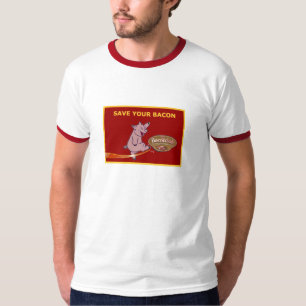 あなたのベーコンを救って下さい Tシャツ
