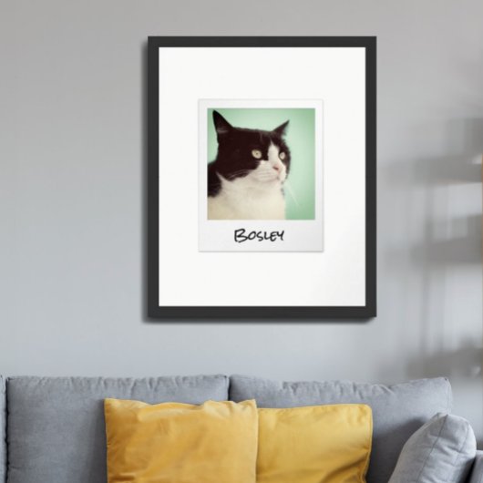 あなたのペットの写真をレトロなインスタントカメラに追加しよう ポスター